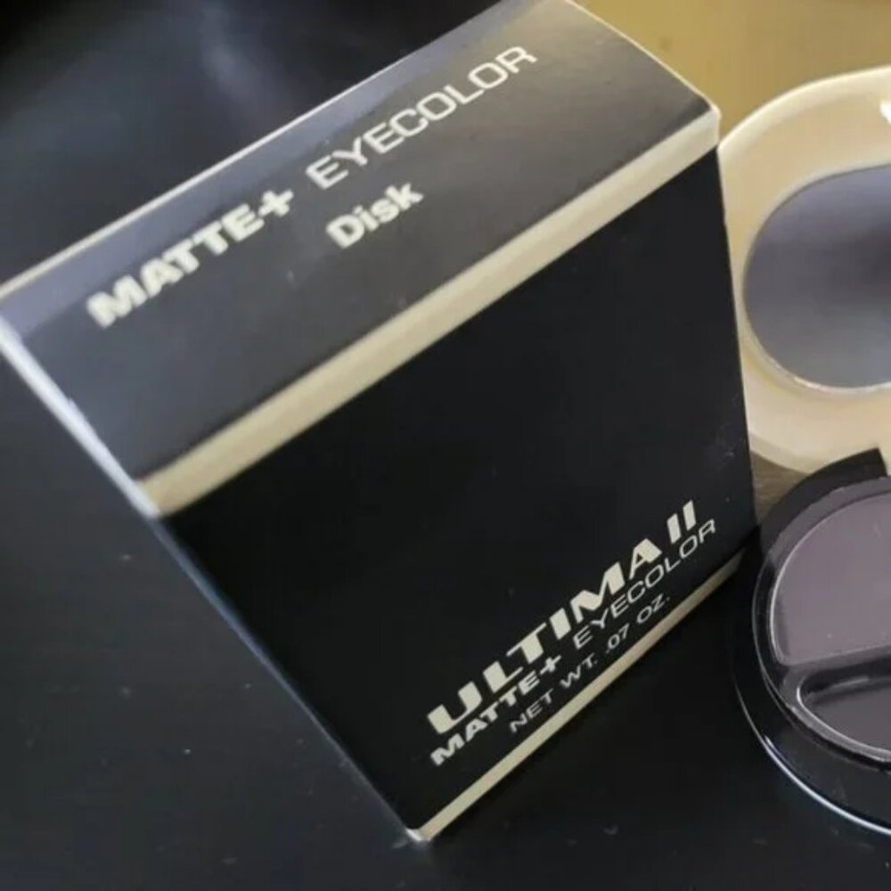 *3 FOR $9* NEW IN BOX Ultima II Matte+ Eyecolor Disk Grey Matte Eyeshadow Shadow - Picture 3 of 3